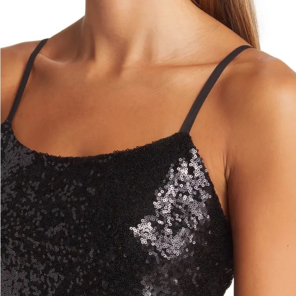 Open Edit Sequin Midi Slipdress - image 2